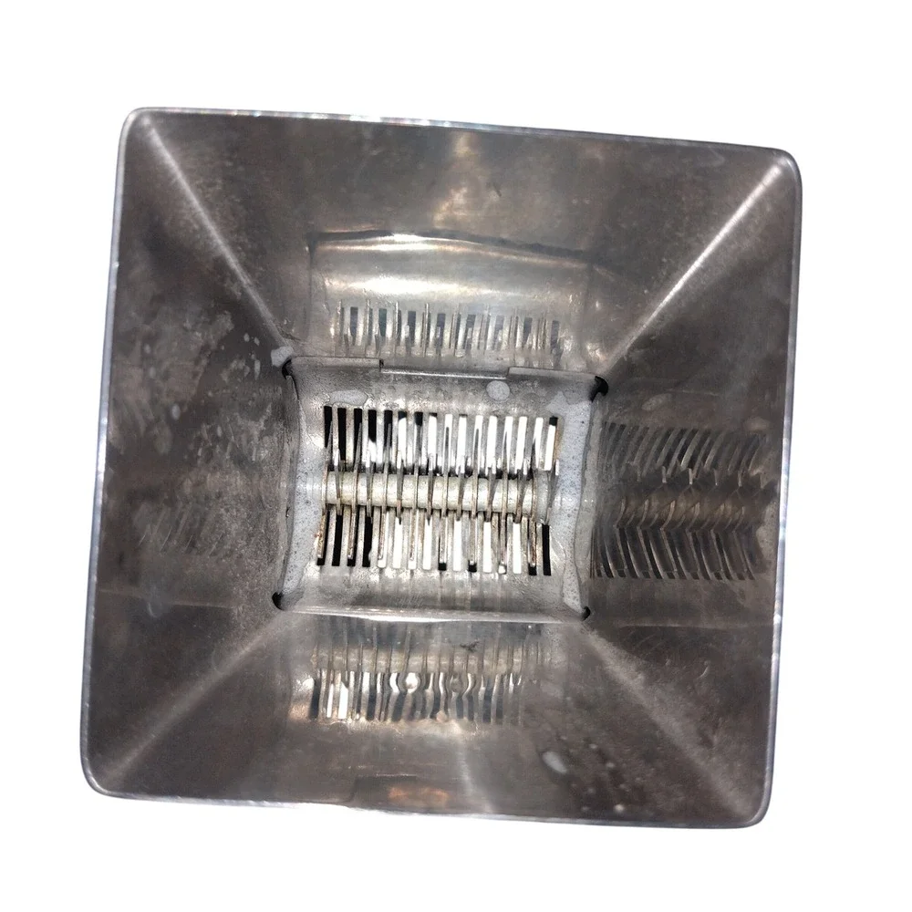 Cuisipro Stainless Steel Rotary Cheese Grater Manual Hand Crank Kitchen Tool